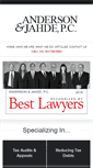 Mobile Screenshot of andersonjahde.com